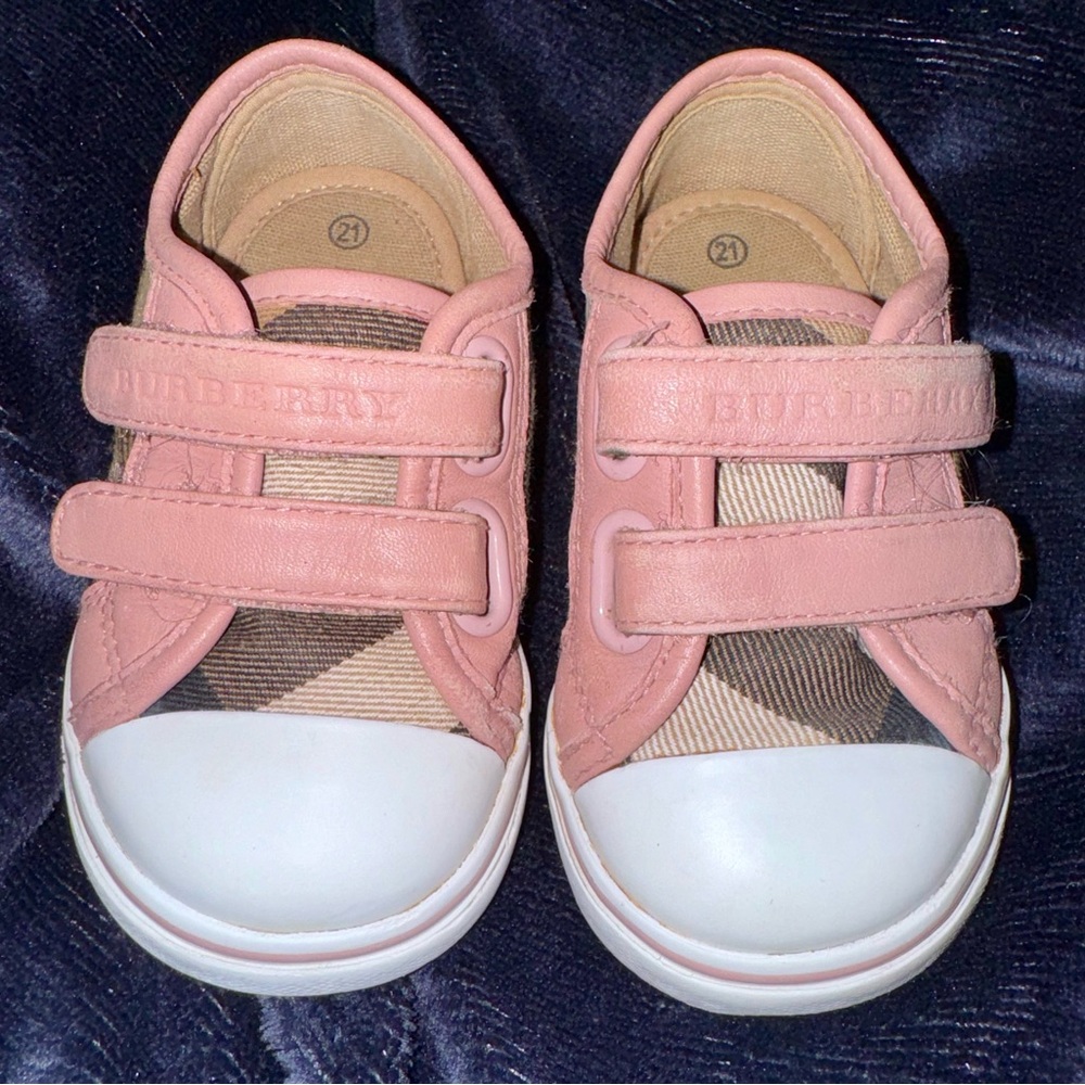 Authentic Burberry girl tennis shoes!